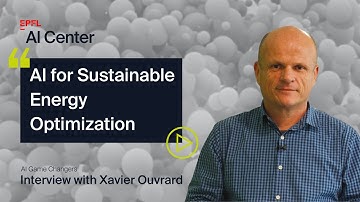 AI for Sustainable Energy Optimization / With Xavier Ouvrard