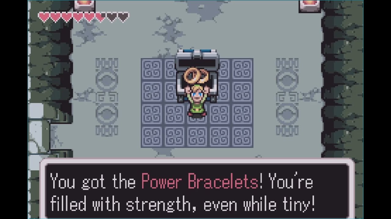 The Legend of Zelda: The Minish Cap [12] Power Bracelets - YouTube