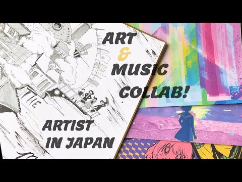 I Was in a Music-Art Collaboration! | Artist Life in Japan