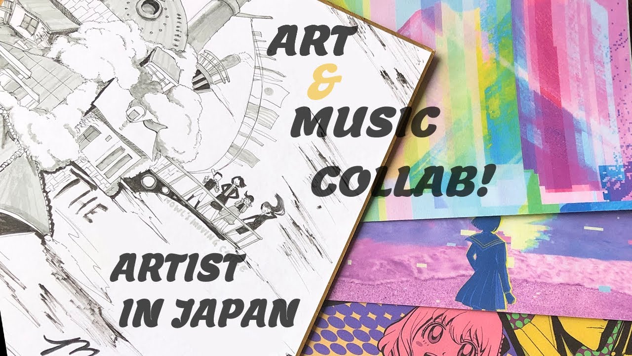 I Was in a Music-Art Collaboration! | Artist Life in Japan
