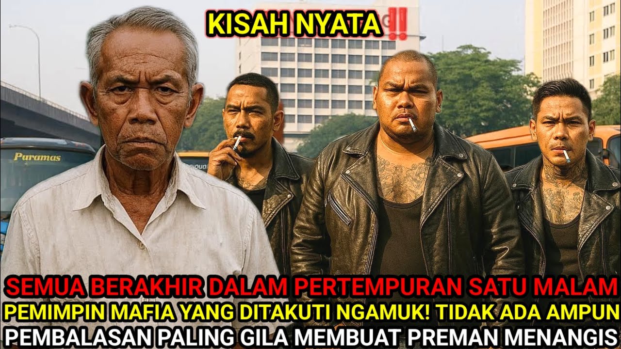 KISAH NYATA‼️TIDAK ADA AMPUN SEMUA PREMAN DILIBAS HABIS OLEH MANTAN MAFIA YANG TERKENAL KEJAM SEJAWA