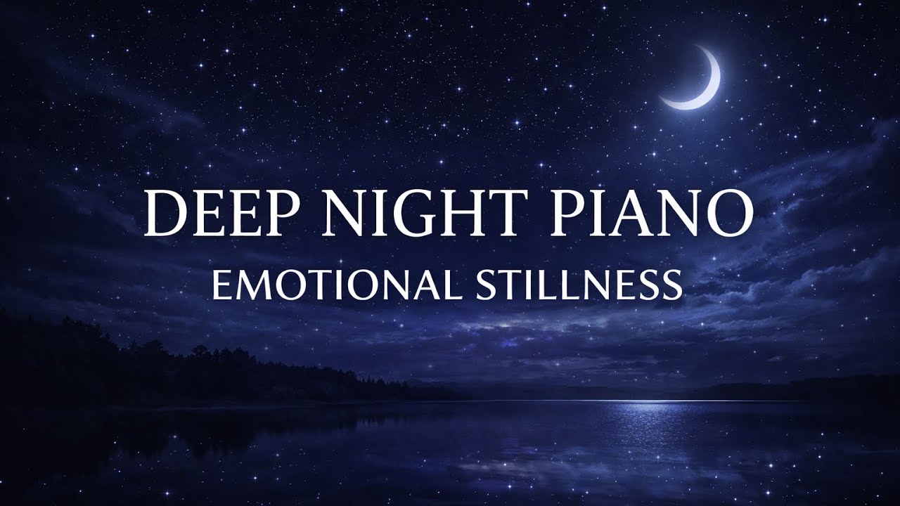 Deep Night Piano 🌌 Emotional Stillness for Deep Sleep & Relaxation ...