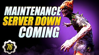 Fallout 76 Server Down Maintenance September 13, 2022