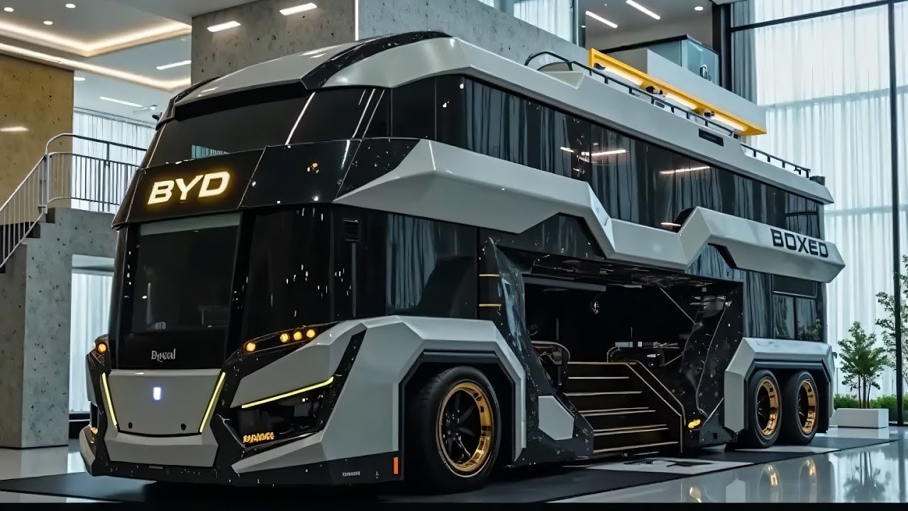 This Is the 2026 BYD Motorhome – The Smartest Electric RV Ever Made ...