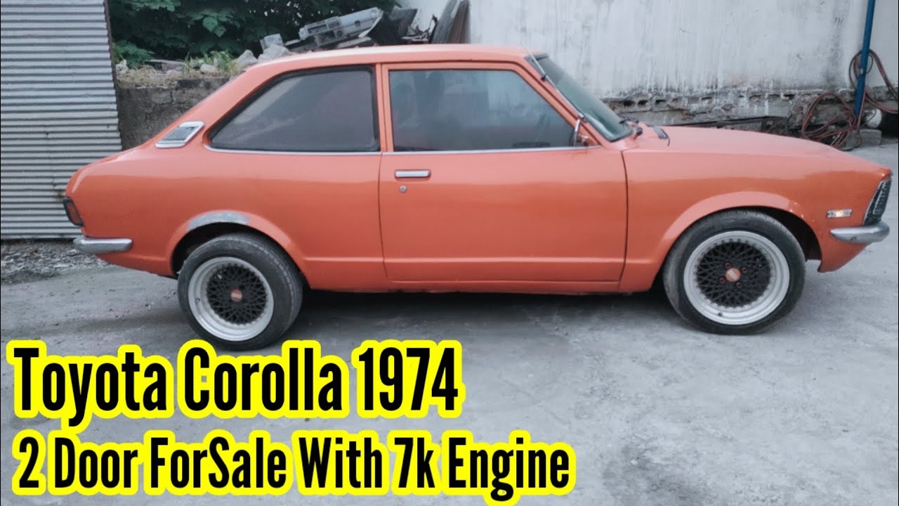 Toyota Corolla 1974 2 Door With 7k Engine Forsale YouTube toyota-revo-7k-engine-overhaul-youtube