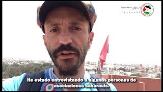European researcher forced to leave Occupied El Aaiun during Investigation in Western Sahara( Video)