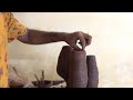 Terracotta lamp
