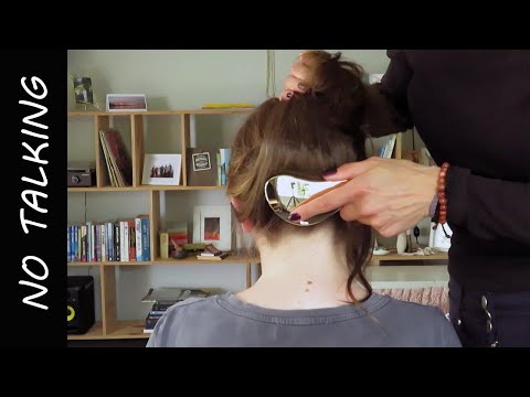 Very relaxing hair brushing and play - no talking ASMR