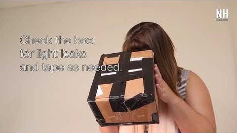 How to make a pinhole camera to watch the solar eclipse.