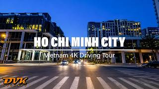Vietnam Driving Tour 4K | Relaxing Night Drive in Sai Gon, Ho Chi Minh city