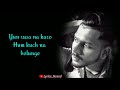 (Lyrics) : King : Tum Sath Rahnaa | Nikita Thakur | New Life | Latest Song 2019 Mp3 Song