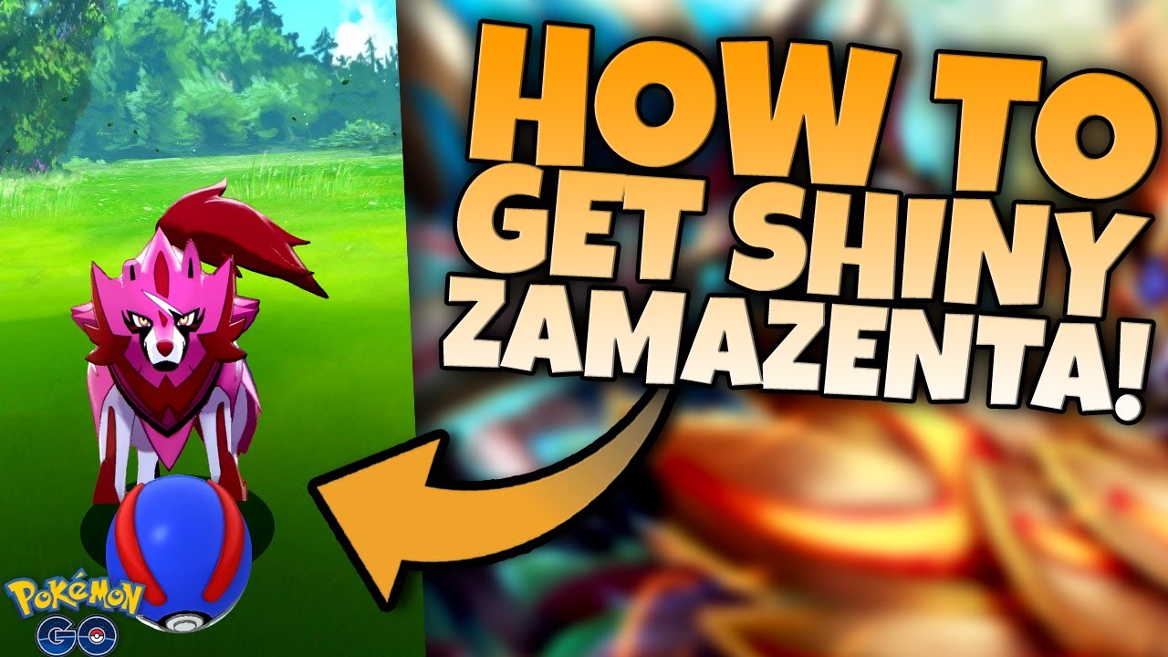 Pokemon Go - ZAMAZENTA SHINY - Registrato O Non Registrato (Tr@de Disponibile)