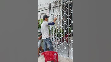 Sửa cửa sắt lê vi sơn cửa kéo việt nam tại nhà