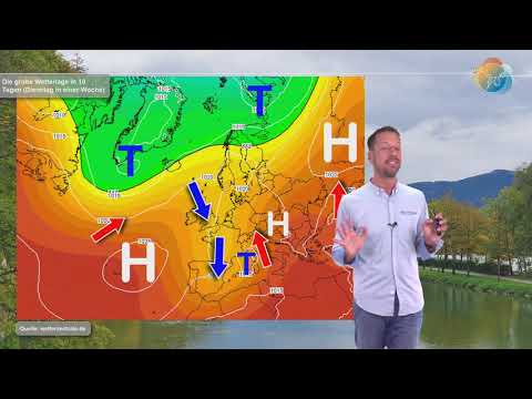 Aktuelles 7 bis 10 Tage-Wetter: Normales Herbstwetter bis zum nächsten Wochenende.