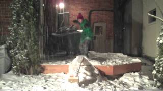 Backyard Snowskate Edit full
