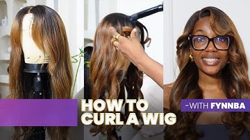 How to Curl a Wig | Easy Wig Curling Tutorial for Beginners | Styling Tips #hairstyle #hairtutorial