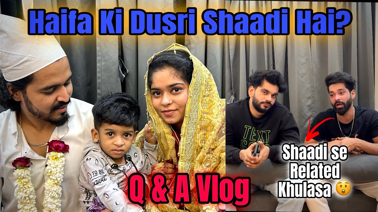 Haifa Or Qasif Ki Dusri Shaadi Hai ? | Mustajab Kaha Rahega ? | Fokats | Abresh & Zeeshan