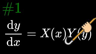 DEs #1: Separable Differential Equations