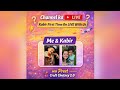 Kabir's first live on channel