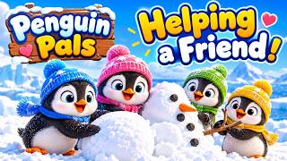 Penguin Pals 🐧 Helping a Friend! | Kindness & Teamwork for Kids 💛 screenshot 4