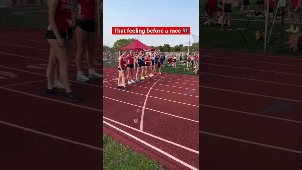WATCH: Nothing like those pre-race butterflies 🦋🥴 #shorts