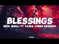 Nicki Minaj ft Tasha Cobbs Leonard-Blessings (lyrics)