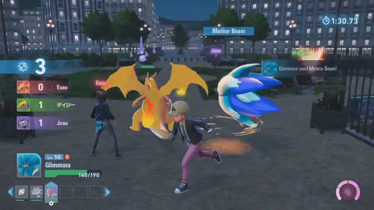 Vs. Greninja, Drampa, Charizard, Swampert, Skarmory, Chandelure x2, and Excadril