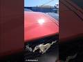 Мустанг! ремонт кожи на сиденье. #automobile #diy #салонавто #рукоделие #лето