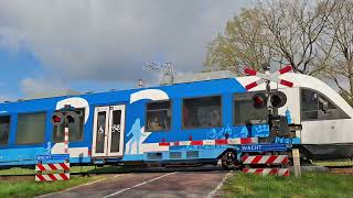 Spoorwegovergang Delden  Dutch Railroad Crossing