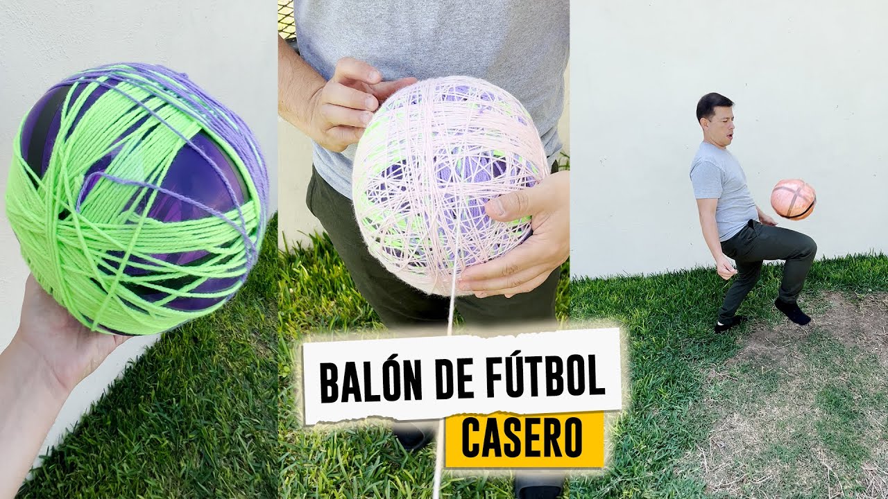 Haz tu propio Balón casero de Fútbol