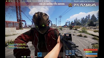 Rust BotSpawn with Zombie 1 Shot Headshot Instant Kill Mod
