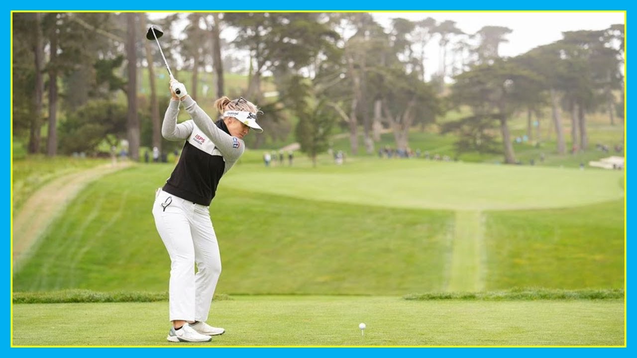 LPGA Short Backswing Long Hitter "Hannah Green" Perfect Driver Swing