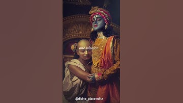 1000 of problem and one solution ❣️ | radhe krishna status 🚩| #shorts #trending