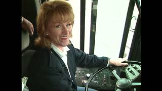 AMNW Film Vault: The Roving Redhead Drives a City Bus