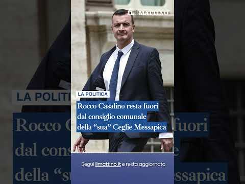 Video Rocco Casalino (con 238 voti) resta fuori dal consiglio comunale nella sua Ceglie Messapica