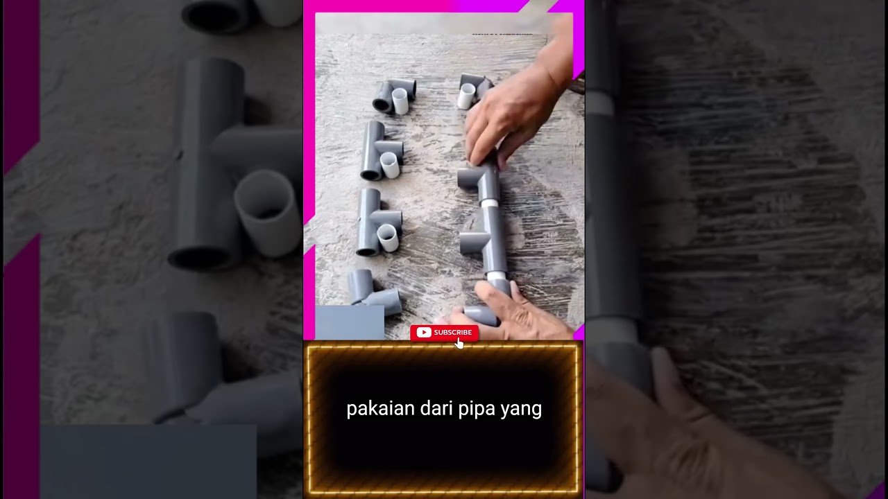 rak gantung dari paralon #shortvideo #diy  #idekreatifterbaru