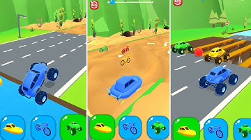 Shape shifting in All Level Game Mobile Walkthrough New Trailer Update Gameplay iOS, Android RONXZGK