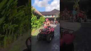 Now the journey continues to the true ATV track full of action and challenges. #baliquadbike#atvbali