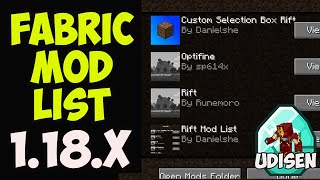 MINECRAFT FABRIC MOD LIST 1.18.2 - how download & install Mod Menu 1.18.2 (with Fabric)
