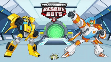 BUMBLEBEE & BLADES catch Evil Morbots! | Transformers Rescue Bots: Disaster Dash Hero Run #164
