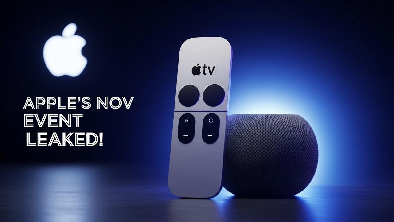 Apple’s Event Nov 2025 LEAKED: New Apple TV 4K + HomePod mini 2 ...