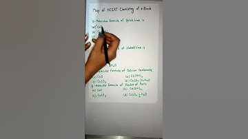 Mcqs of s block elements of ncert chemistry #chemistry#shorts#sblock#sblockelementsclass11#neet#jee