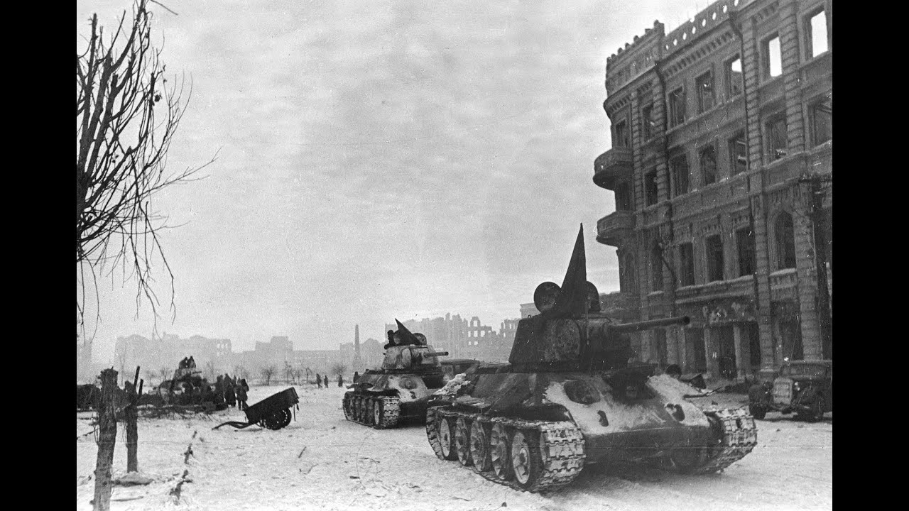Как Красная армия Сталинград штурмовала зимой 1943. Операция Кольцо ...