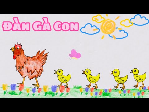 Video Bài Thơ Đàn gà con - thơ mầm non - đọc thơ cho bé nghe... - youtube