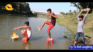 Top New Comedy Video 2019 | Try To Not Laugh | Episode-3 | By GR TV