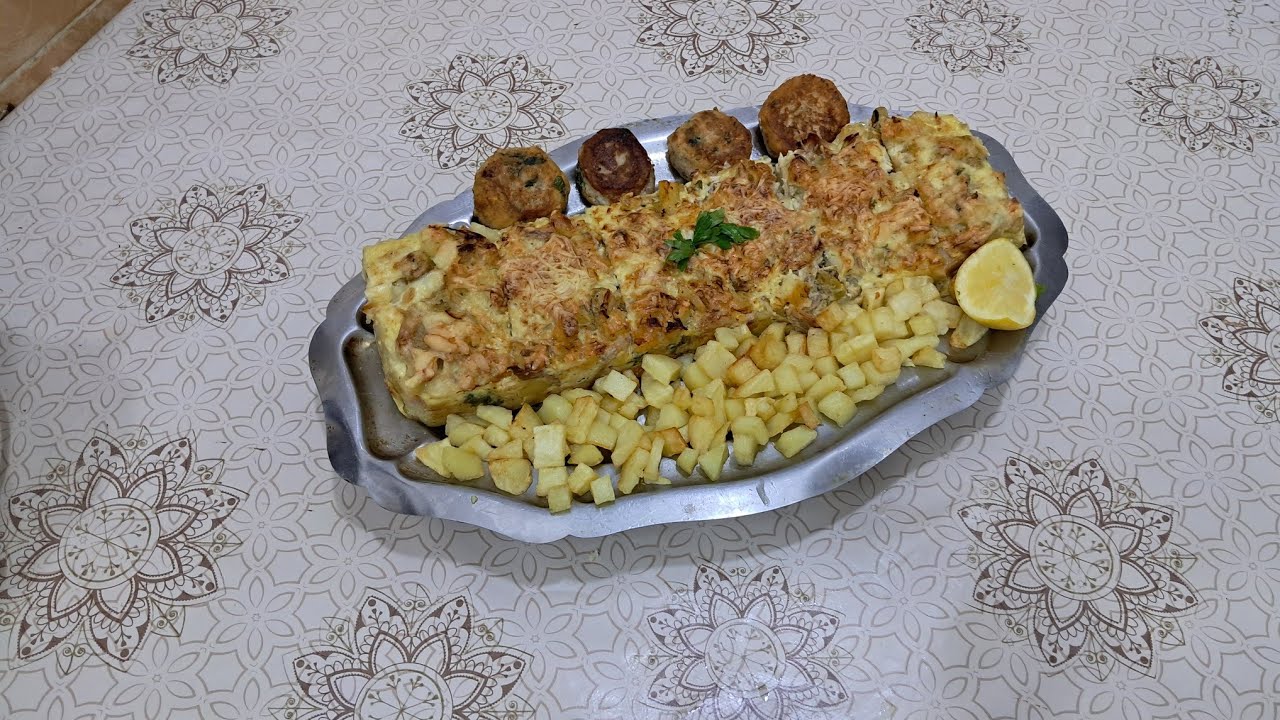 Un très bon et joli plat de gratin et 🐔 