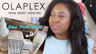 OLAPLEX FULL LINE ON NATURAL HAIR | OLAPEX 0-8