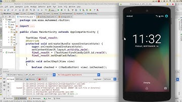 60 Android Studio RadioButton
