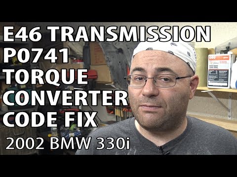 BMW E46 How To Fix P0741 Torque Converter Clutch Circuit Performance