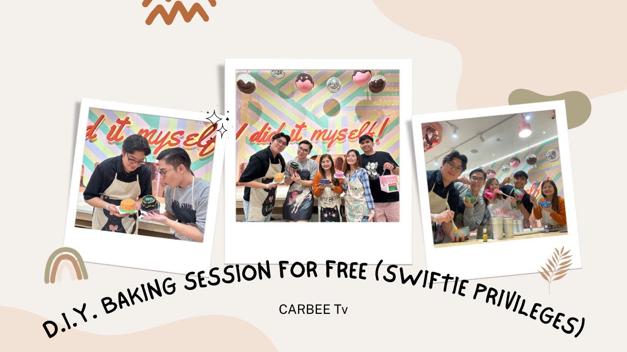 Free Cake Bake Session for Swifties at I.D.I.M - D.I.Y. Bakery, Ayala ...